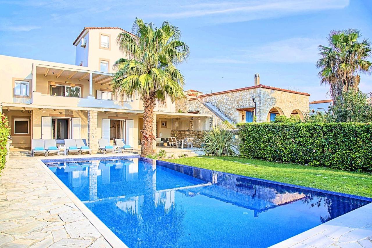 Cretan Mansion With Heated Swimming Pool Villa Georgioupoli Exterior photo
