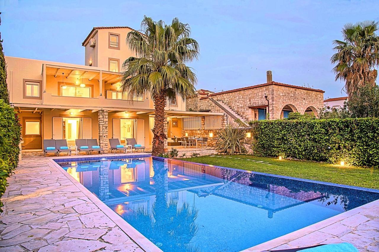 Cretan Mansion With Heated Swimming Pool Villa Georgioupoli Exterior photo